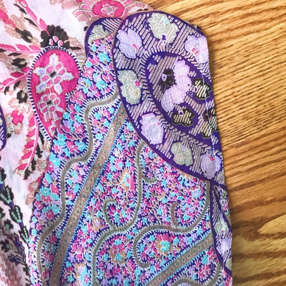 Sheer Drawstring Blouse - Picture 5 of 5